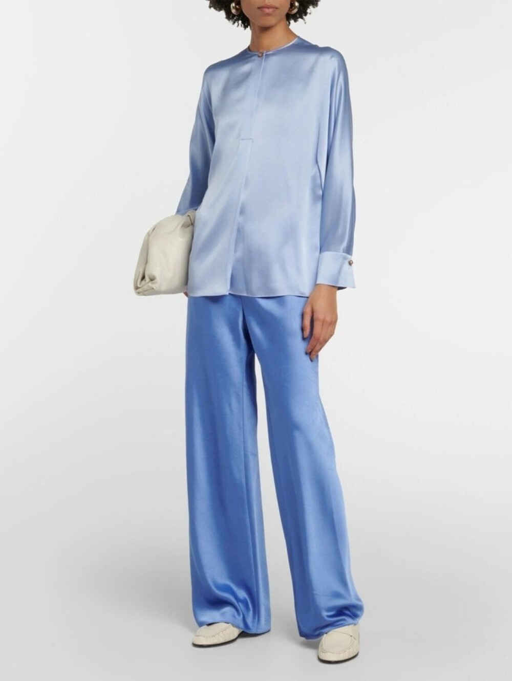 Vince - High-rise wide-leg satin pantsby Vince  Size XS.